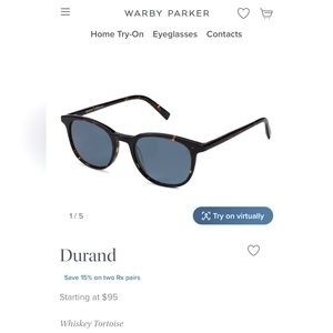 Warby Parker Durand Sunglasses
